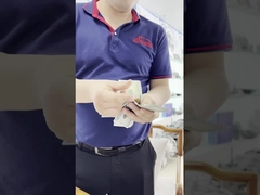 Kanadische Kunden kamen, um mit uns zusammenzuarbeiten und zahlten eine Anzahlung.