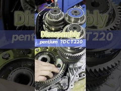 Demontage des Pentium-Getriebes