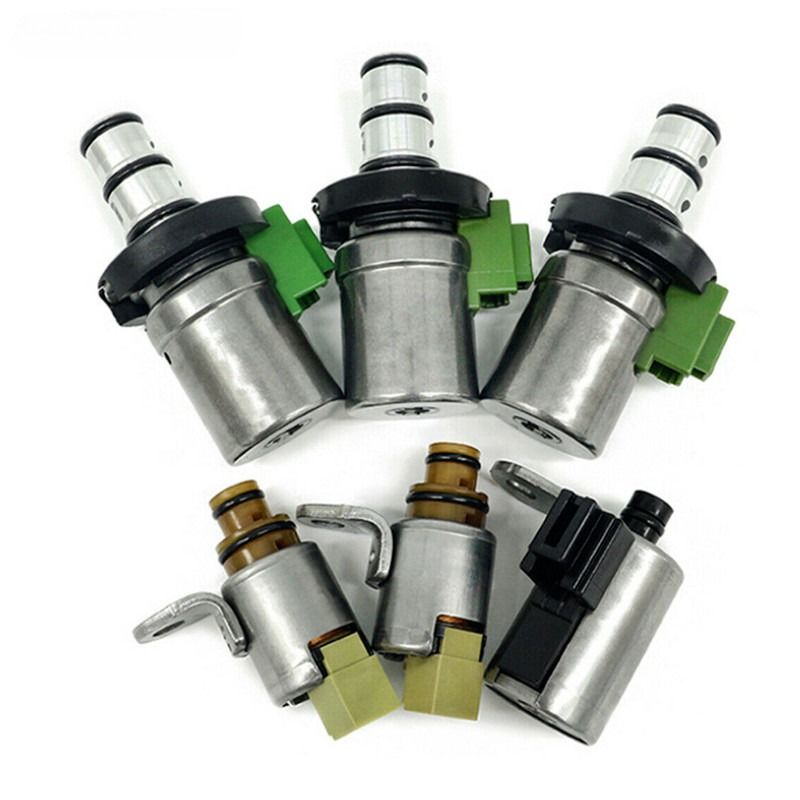 48420K-R 4F27E 6 Stück/1 Satz Getriebe-Solenoid-Kit Fit für Mazda 2 3 5 6 CX-7 MPV