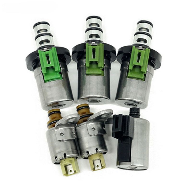 48420K-R 4F27E 6 Stück/1 Satz Getriebe-Solenoid-Kit Fit für Mazda 2 3 5 6 CX-7 MPV