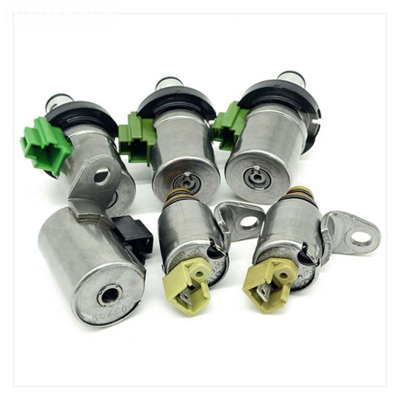 48420K-R 4F27E 6 Stück/1 Satz Getriebe-Solenoid-Kit Fit für Mazda 2 3 5 6 CX-7 MPV