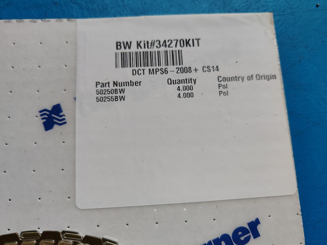 neue MPS6 6DCT450 automatische Getriebe Reibungsplatte Kit 8 Stück 34270KIT für 2006-2020 Volvo S60 2.0T