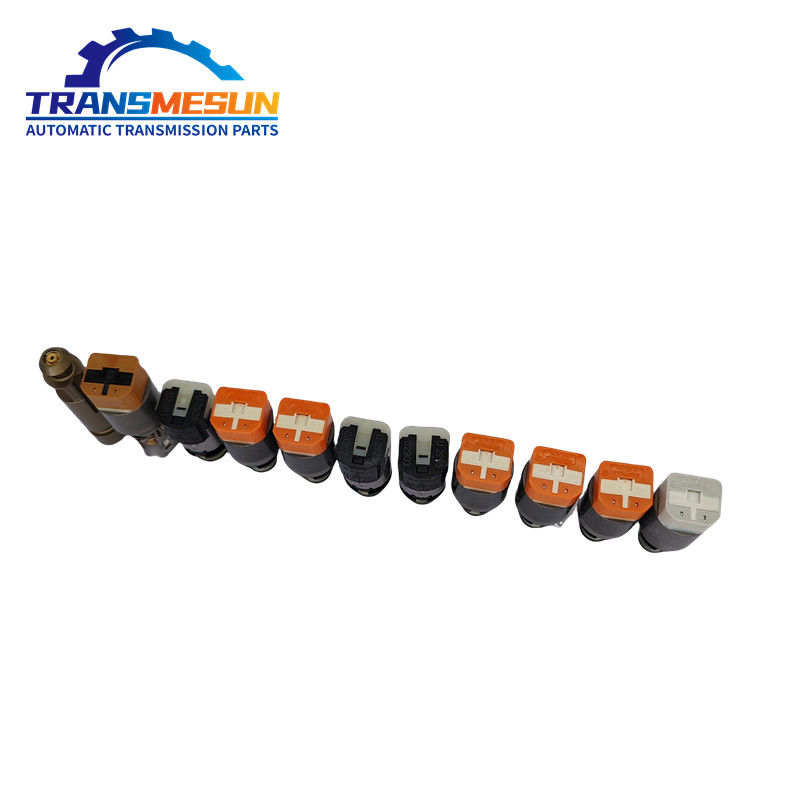 Transmesun Automatikgetriebe 9HP-48 Solenoidventil Reparatur-Kit 10 Einzel-Solenoid-Ventil-Sets für Land Rover Range Rover Evoque